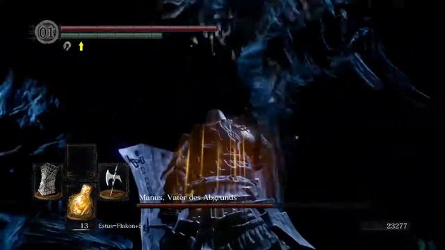 Manus, Father of the Abyss - Solo Melee - Dark Souls Remastered - Artorias of the Abyss DLC