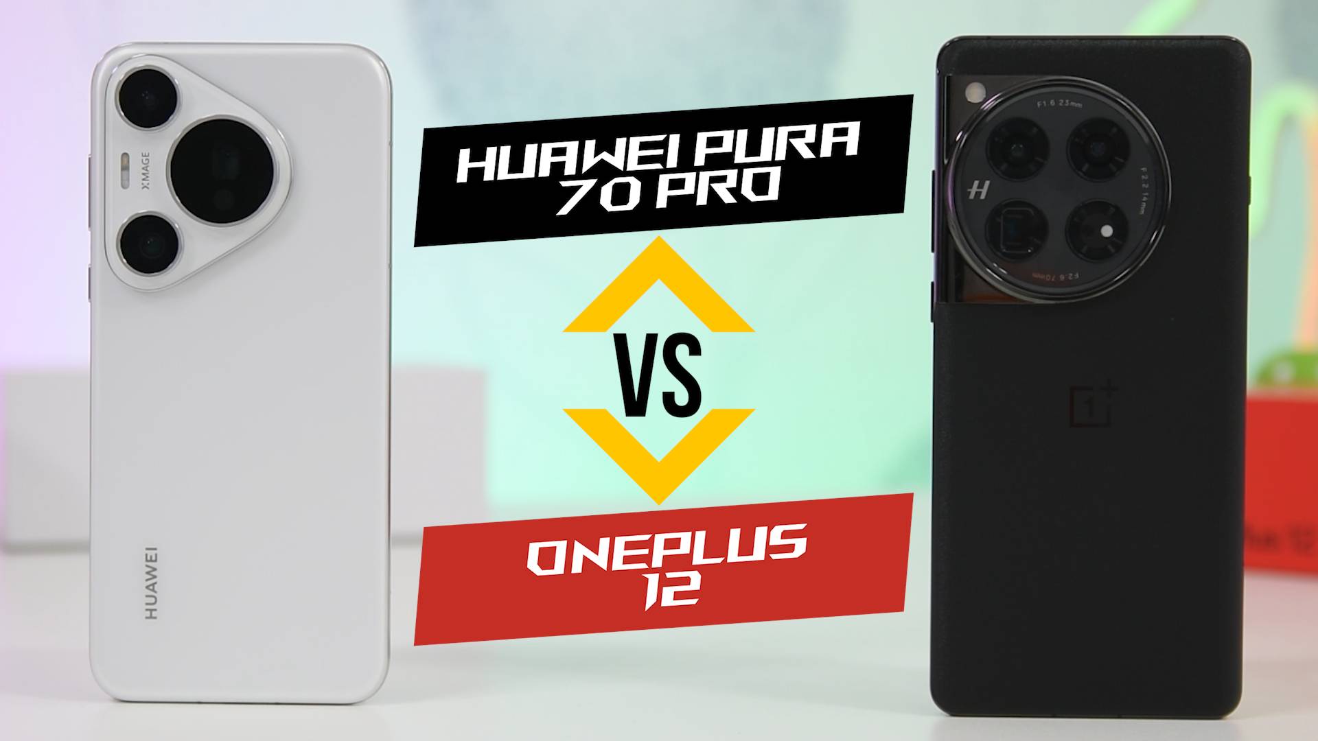 Huawei Pura 70 Pro - OnePlus 12