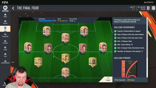 Hybrid Nations - The Final Four SBC Completed - Tips & Cheap Method - Fifa 23