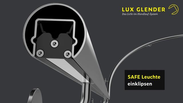 SAFE - LED-Handlauf von LUX GLENDER