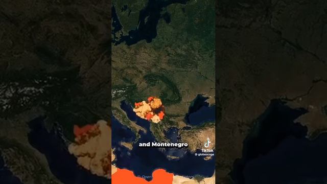 Видео, где перечисляются страны, подвергшиеся ракетным ударам США в разное время.