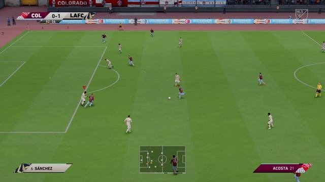 FIFA 23 (PS4) - MLS: Colorado Rapids X Los Angeles FC (Matchday 11)