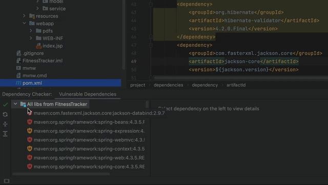 IntelliJ IDEA Ultimate: Package Checker