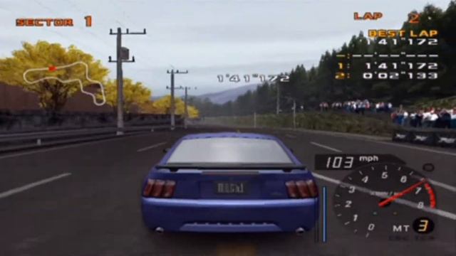 Enthusia: Ford Mustang Mach 1 | Autumn Mountain