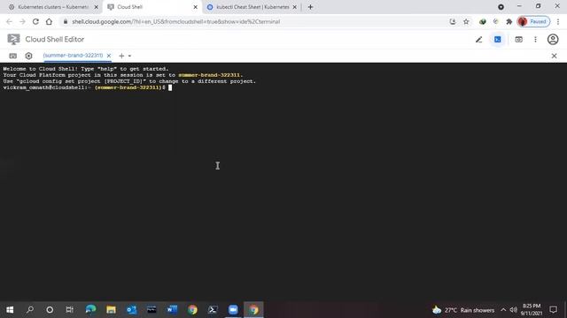 Verify the created kubernetes cluster || DataEdge Systems Inc
