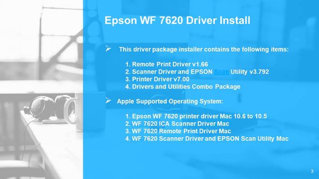 How to Setup Epson WF 7620 Printer ( New 2020 Driver )