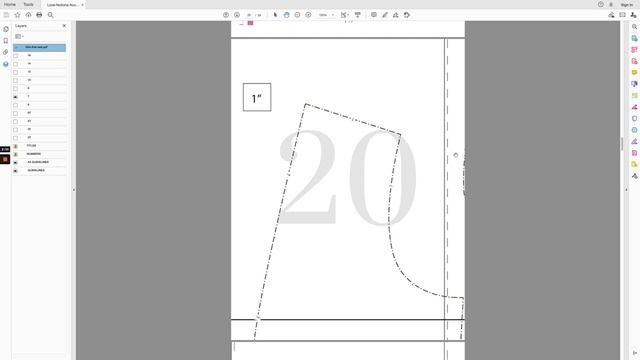 How to Print A PDF Pattern from Love Notions