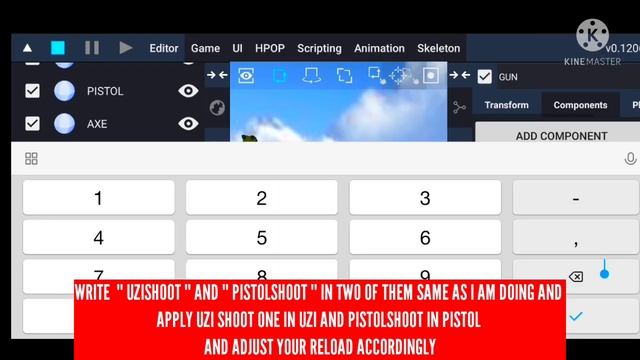 Bullet System In Its Magic Engine || Creating A 3D Game On Android #3