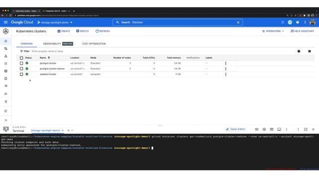 Storage best practices for data analytics, GKE, and critical applications