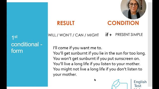 Learn how to use 1st and 2nd conditional in context