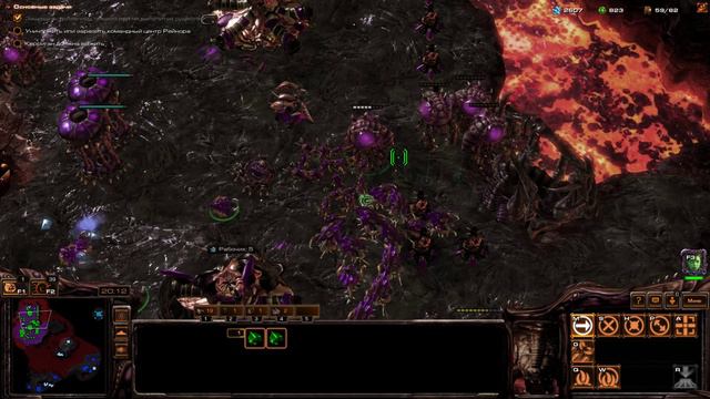 Starcraft 1 на движке Starcraft 2 - Mass Recall. Зерги 04: Агент Роя ветеран