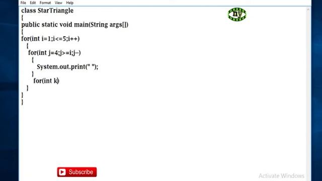 Equilateral Triangle pattern in Java. important question for programming interview