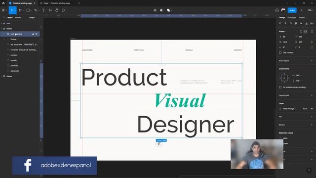 Texto animado usando #figma con el uso de component sets ?