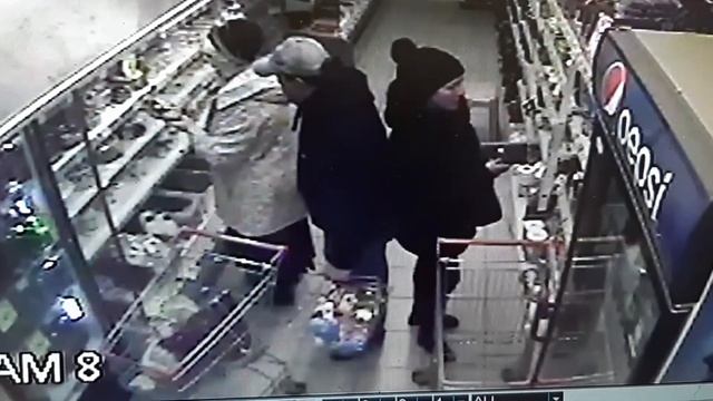Воровство в Дикси в магазине