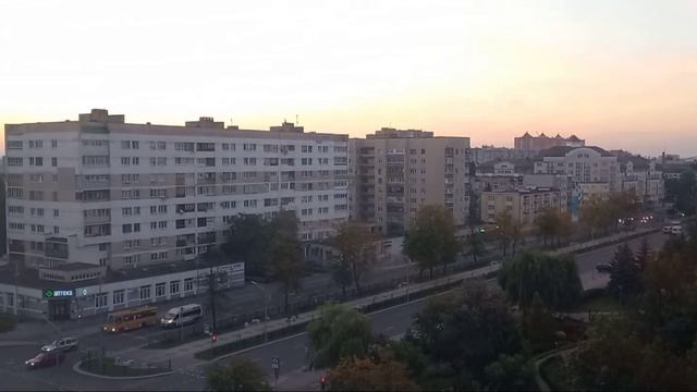 Ускоренная съёмка. Восход солнца. X100