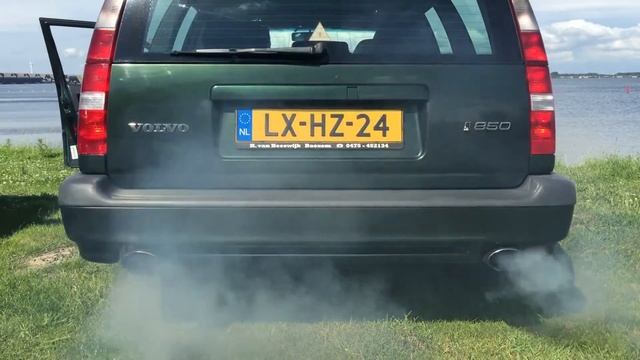 Exhaust sound Volvo 850 t5-R