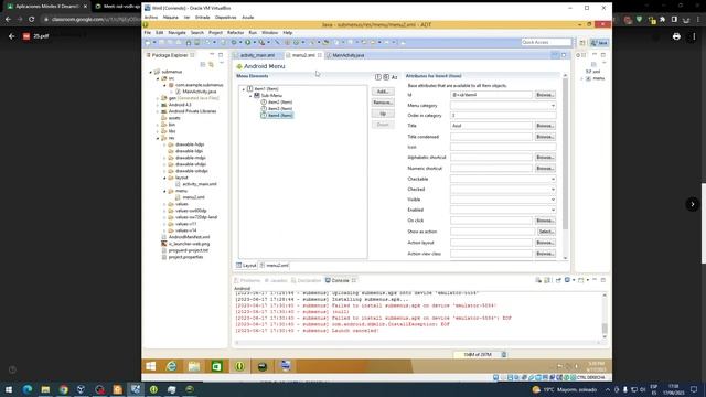 Android2 - 03  Menu Desplegable