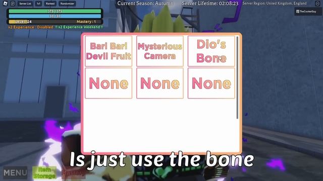 Becoming Dio And Obtaining The World In Roblox Sakura Stand
