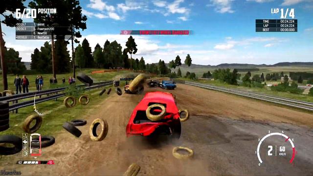 TARGETED FOR TERMINATION | Wreckfest Crashes and Funny Moments