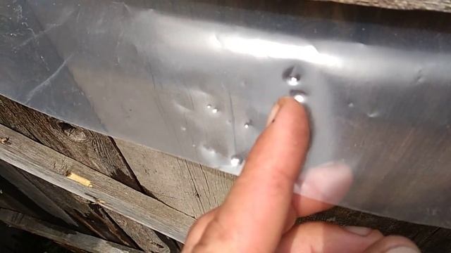 Неудачная самодельная ёмкость для воды