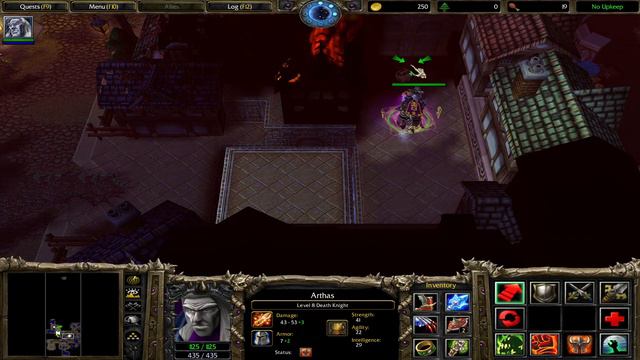 Warcraft III: The Frozen Throne - Legacy of the Damned Campaign#2 - The Flight from Lordaeron