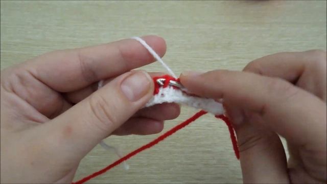 Узор для тунисского вязания- сердечки