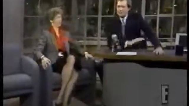 01-14-1986 Letterman Mary Hart, Jim McMahon