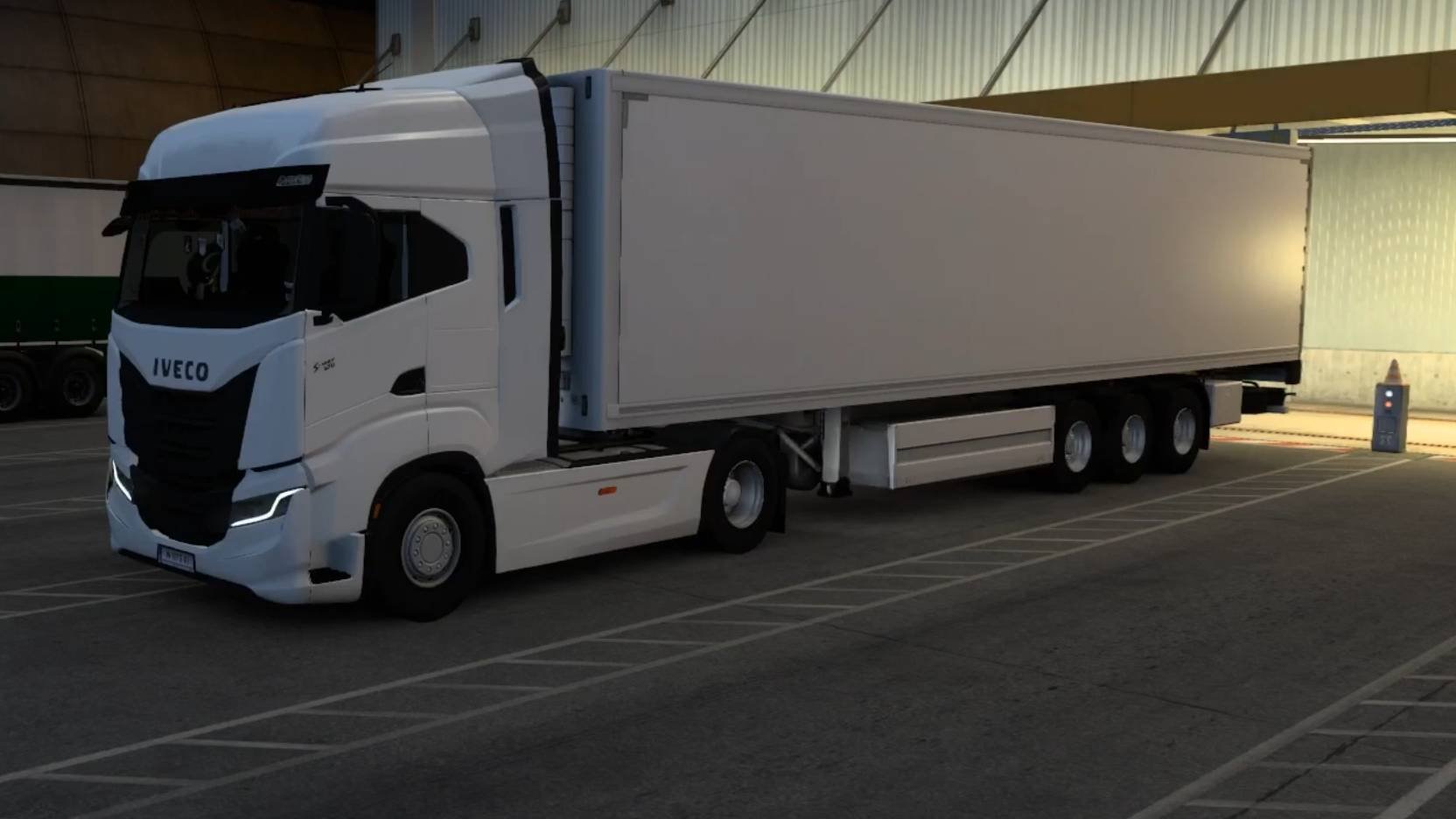Euro Truck Simulator 2 Белая ночь