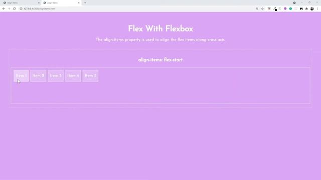 What is Align Items in Flexbox?  The Complete Flexbox Tutorial Part 5