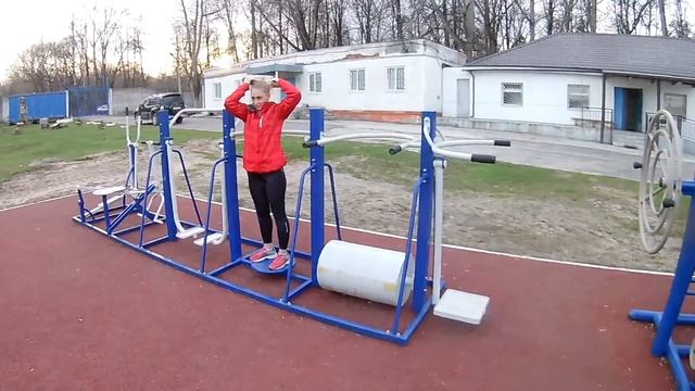 уличные тренажеры стадион цементник Коломна