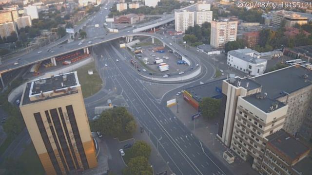 Москва - Нижегородская улица - веб камера 09.08.2020, 16:56