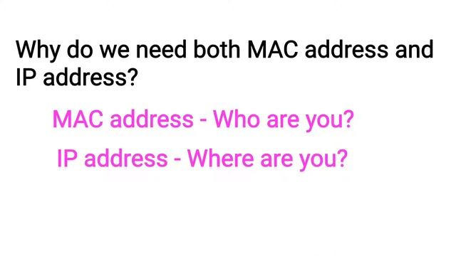 MAC address vs IP address | Internet Basics | Tamil