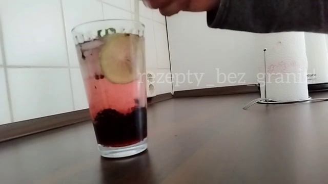Ежевичный Коктейль Махито Blackberry Mojito🍹
