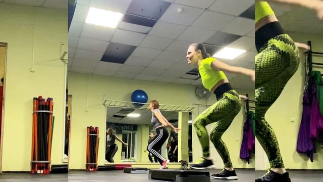 Моя коллекция связок для степ-аэробикаи.