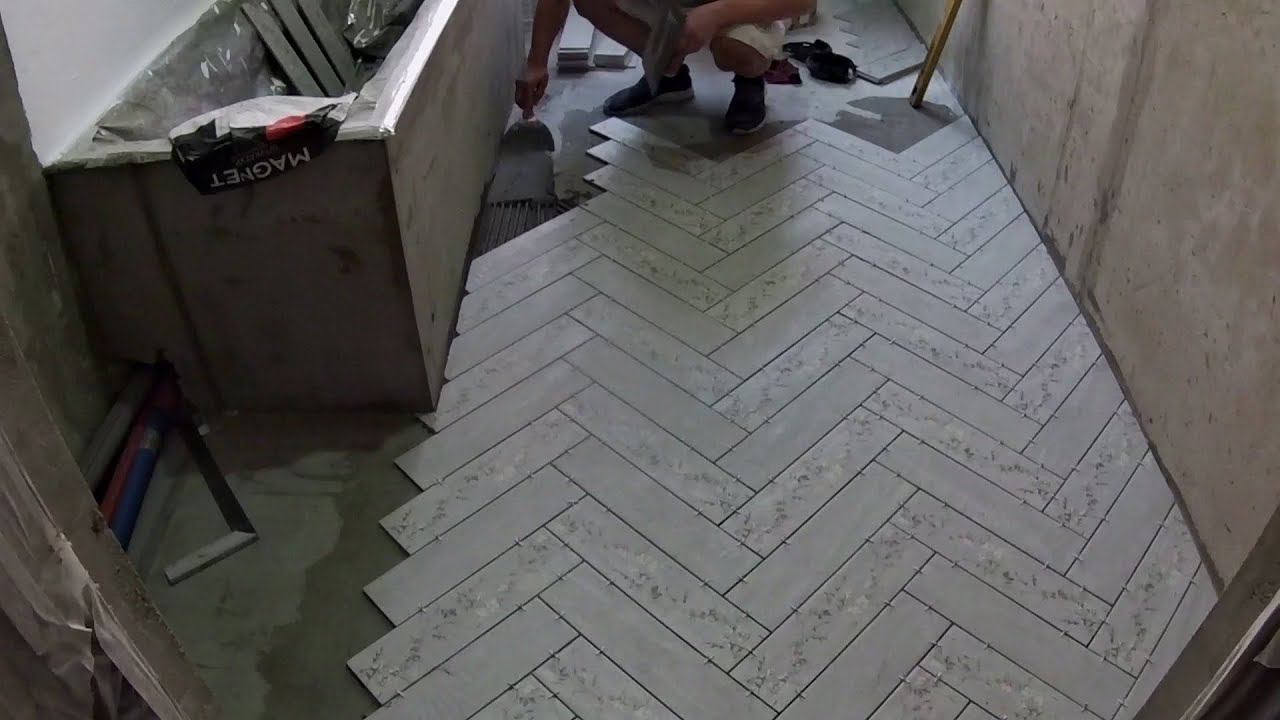 ✅Плитка на пол под паркет!