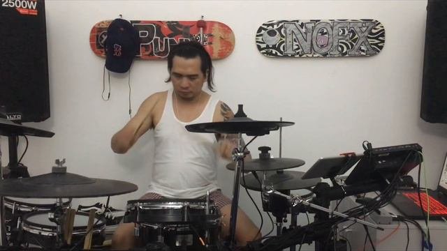 Steelheart - Shes Gone drum cover
