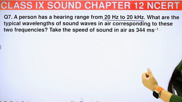 Q1 to Q9 | Back Exercise | Chapter 12 | Sound | Class 9 Science