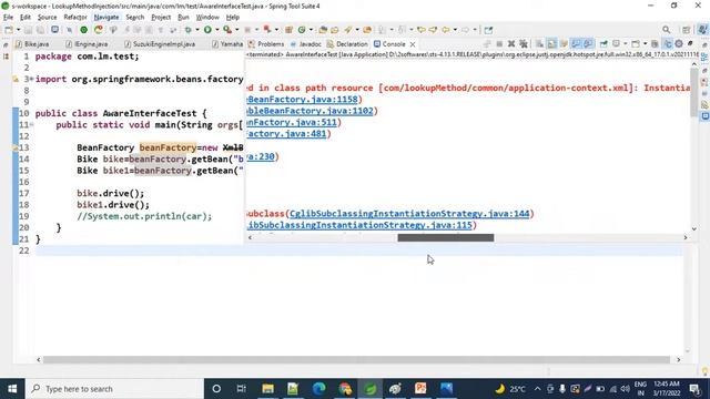 Spring Lookup Method Injection