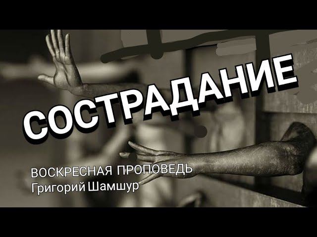 СОСТРАДАНИЕ | воскресная проповедь