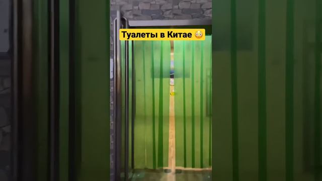 Не Туалеты , а произведение искусства в Китае 😳👍#китай #влог #юмор #china #туалет