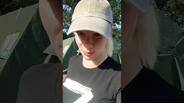 Кристина Древаль на полигоне