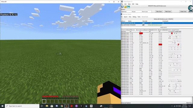 How to make No fall damage Hacks in Minecraft Windows 10 edition