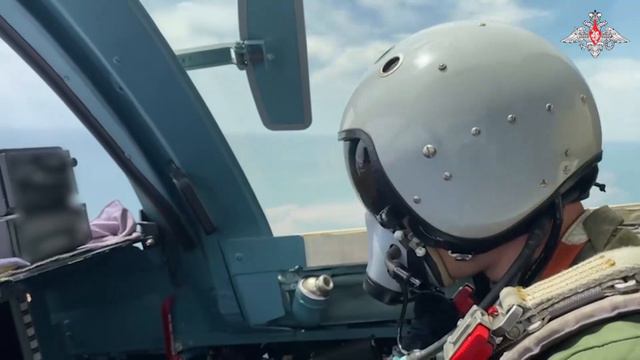 Боевая работа экипажей Су-34 с применением ФАБ 250