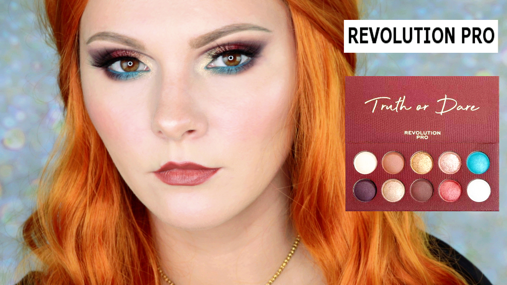 REVOLUTION PRO COLOR FOCUS TRUTH OR DARE  СВОТЧИ И МАКИЯЖ  Makeup Revolution  makeup tutorial