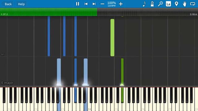 Skyrim - Dragonborn Theme Tutorial (Piano Solo) (Synthesia) (Sheets + Midi)