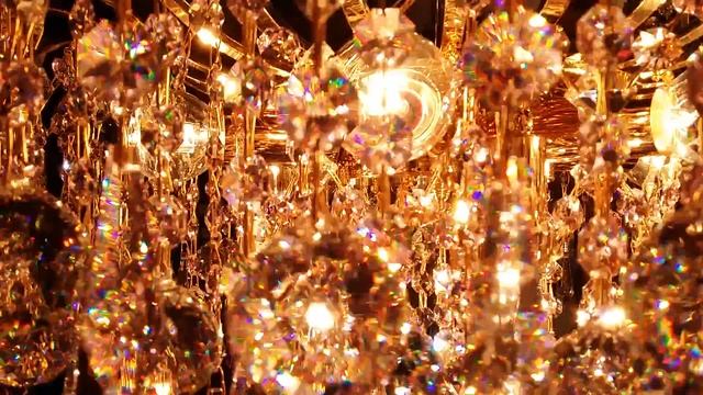 Подвесная люстра DL-9161/65 Gold strass