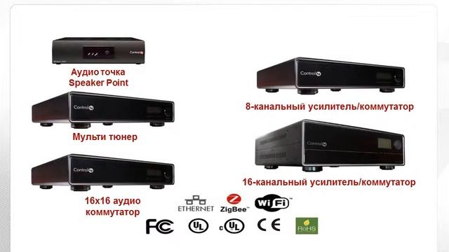 Мультирум Control4 для автоматизации музыки в доме