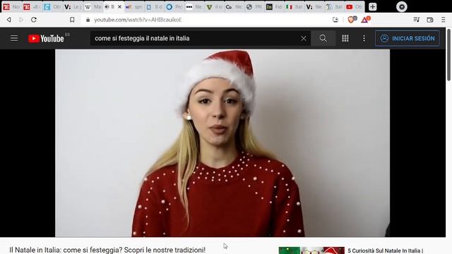 Aprendiendo italiano #10 cumpleaños y navidad