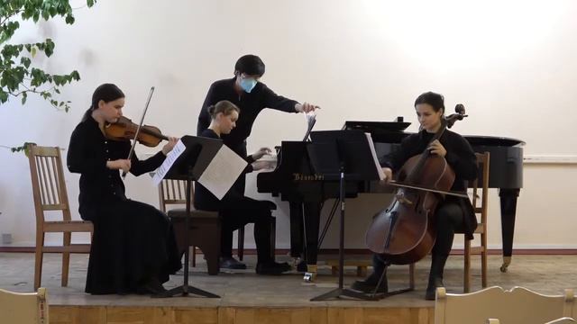 А.Т.Гречанинов Фортепианное трио G-dur op.128 1 часть