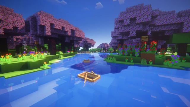 Minecraft -  summer ambience music - NEW 4k!